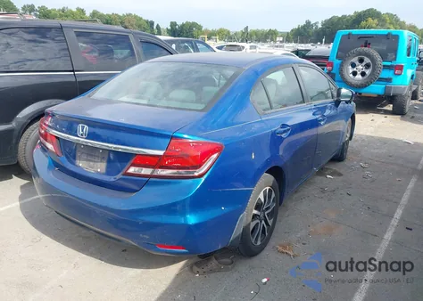 2014 Honda Civic Ex from USA, damaged, VIN 19XFB2F82EE072748